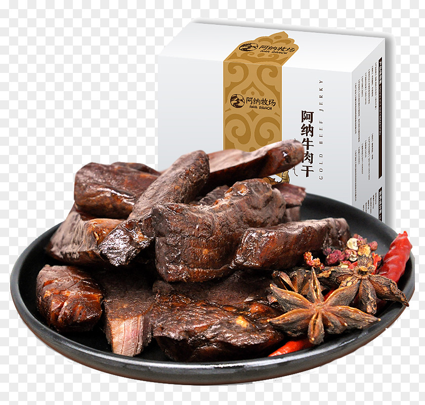 Ana Beef Jerky Cecina Meat Bakkwa Barbecue PNG