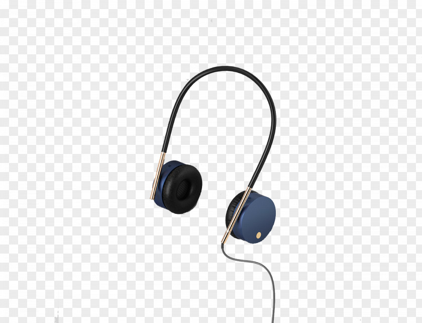 Blue Headphones Headset Audio Equipment PNG