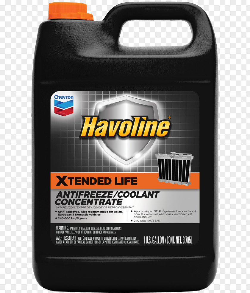Car Chevron Corporation Antifreeze Coolant Havoline PNG