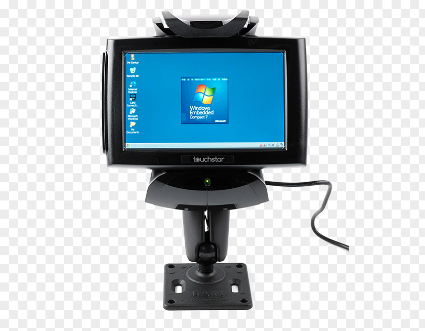 Design Computer Monitor Accessory Windows Embedded Compact 7 Monitors Display Device PNG