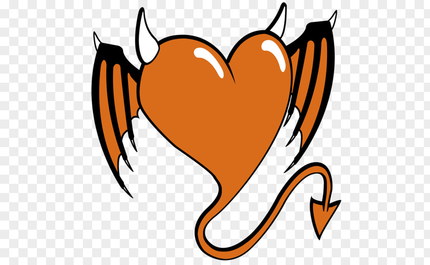 Devil Clip Art Heart Demon PNG