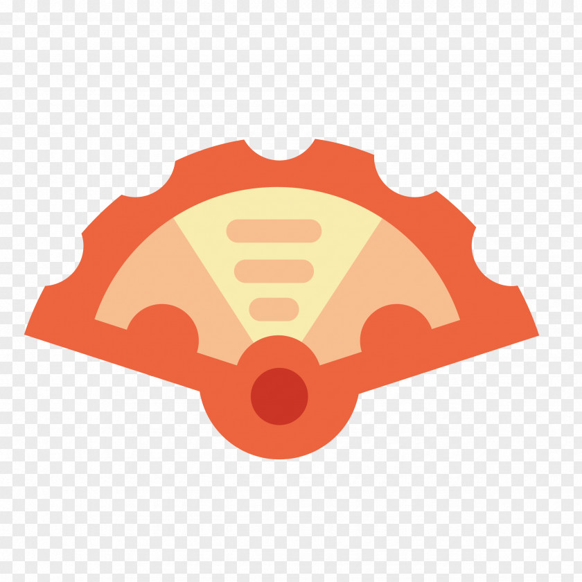 Flat Fan Design PNG