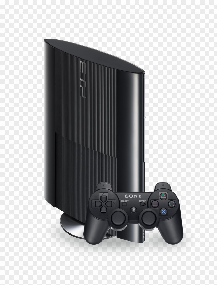 PlayStation 2 3 Black Video Game Consoles PNG