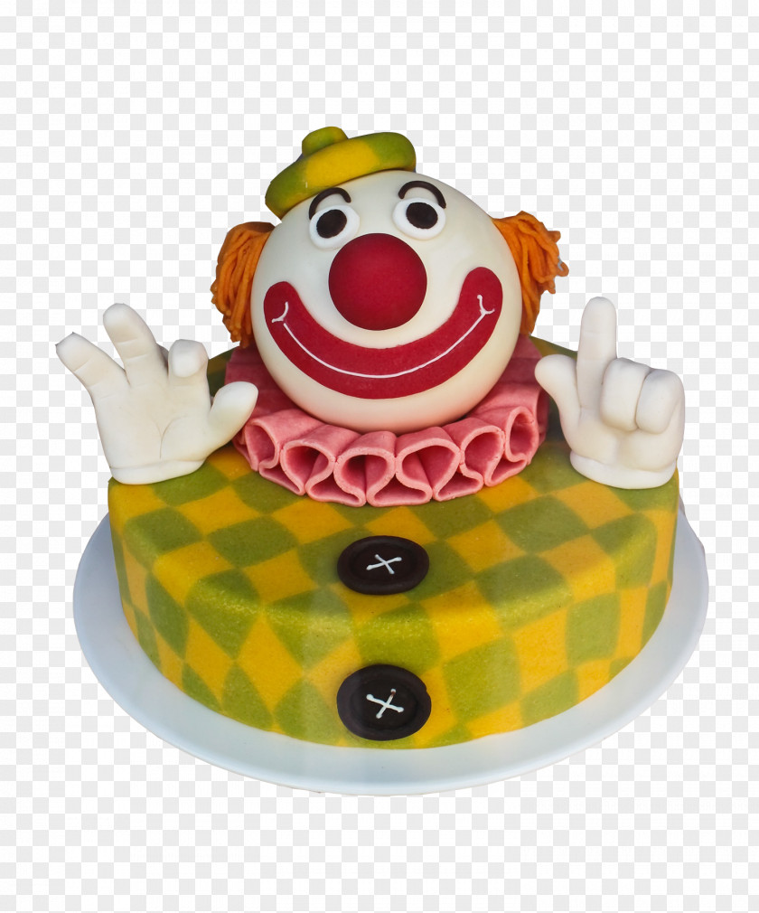 Clown Cake Birthday Torte Happy To You PNG