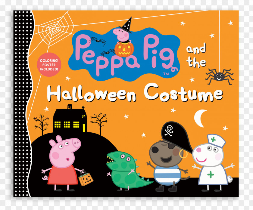 Halloween Peppa Pig And The Costume Daddy PNG