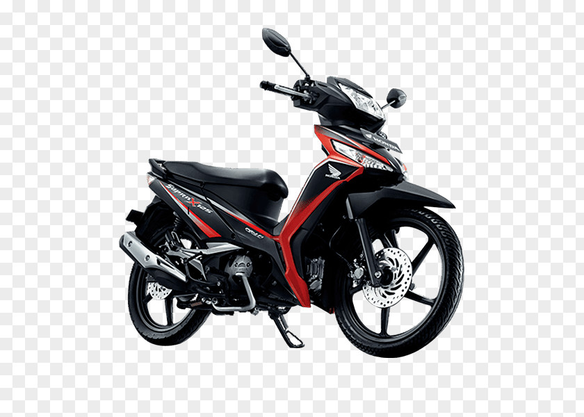 Honda Supra X 125 Fuel Injection Motorcycle Underbone PNG
