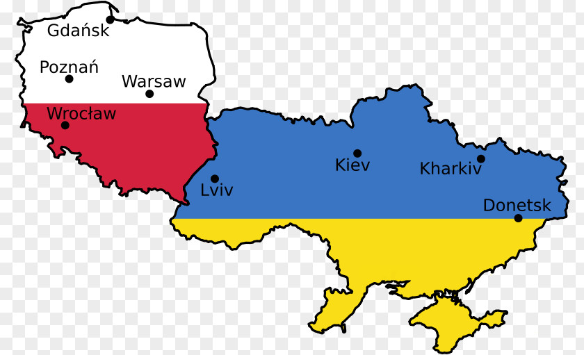 Map UEFA Euro 2012 Poland–Ukraine Border Lviv Relations PNG