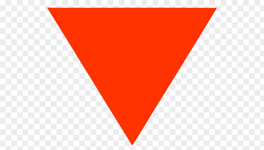 Red Triangle Symbol Logo PNG