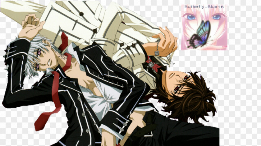 Vampire Knight Zero Kiryu Kaname Kuran Yuki Cross PNG