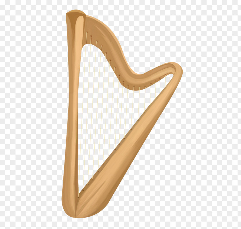 A Harp Musical Instrument PNG