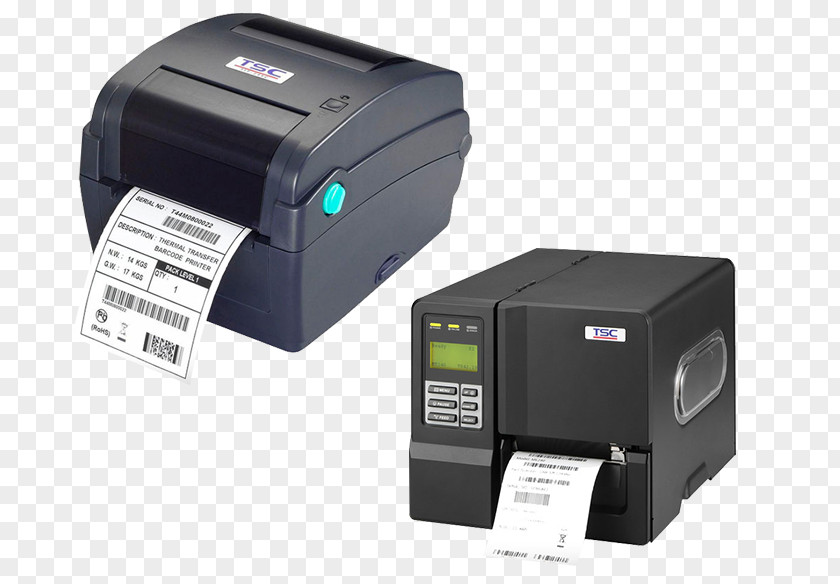 Barcode Printer Label Thermal Printing PNG