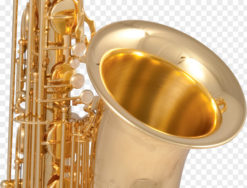 Brass Baritone Saxophone Yanagisawa Wind Instruments PNG