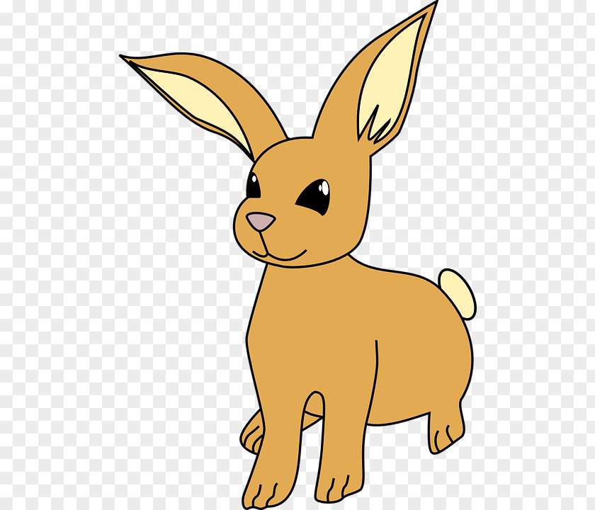 Cartoon Rabbit Dog Animal Clip Art PNG