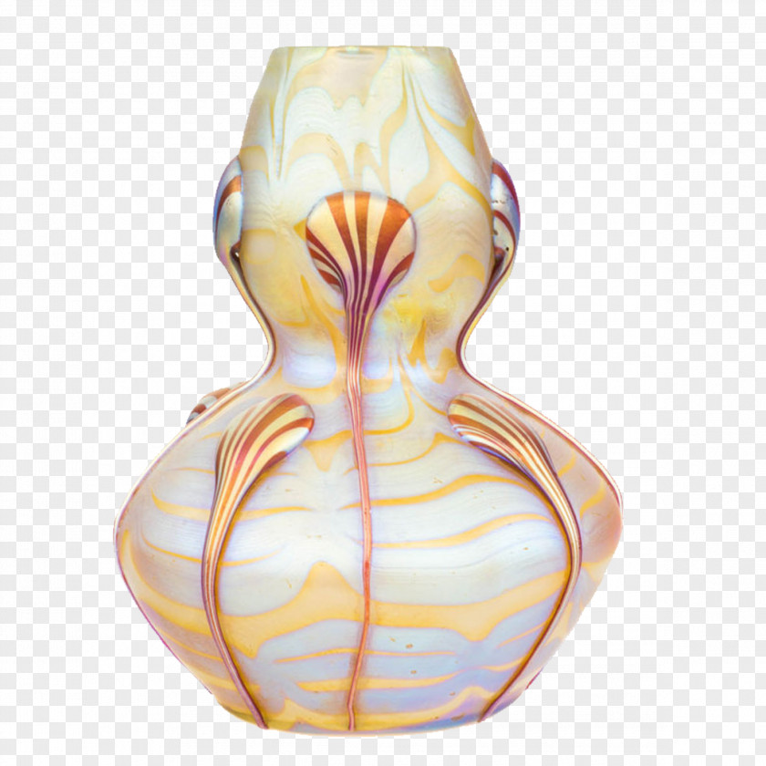 Colorful Vases Johann Loetz Witwe Vase Art Nouveau Glass PNG
