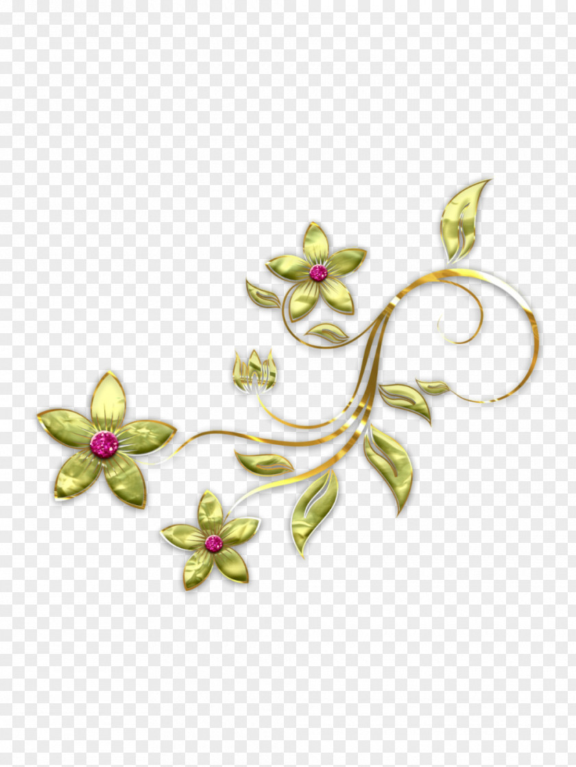 Flower Jewellery Petal Gold Clip Art PNG