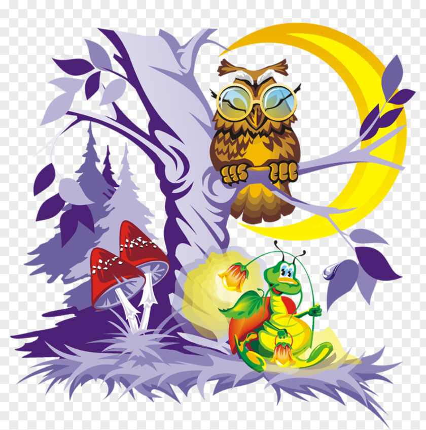 Owl Folklore Proverb Adage Clip Art PNG