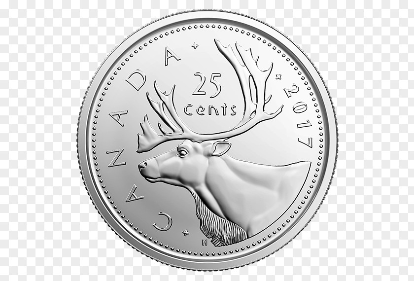 Canada 150th Anniversary Of Dollar Coin Quarter PNG