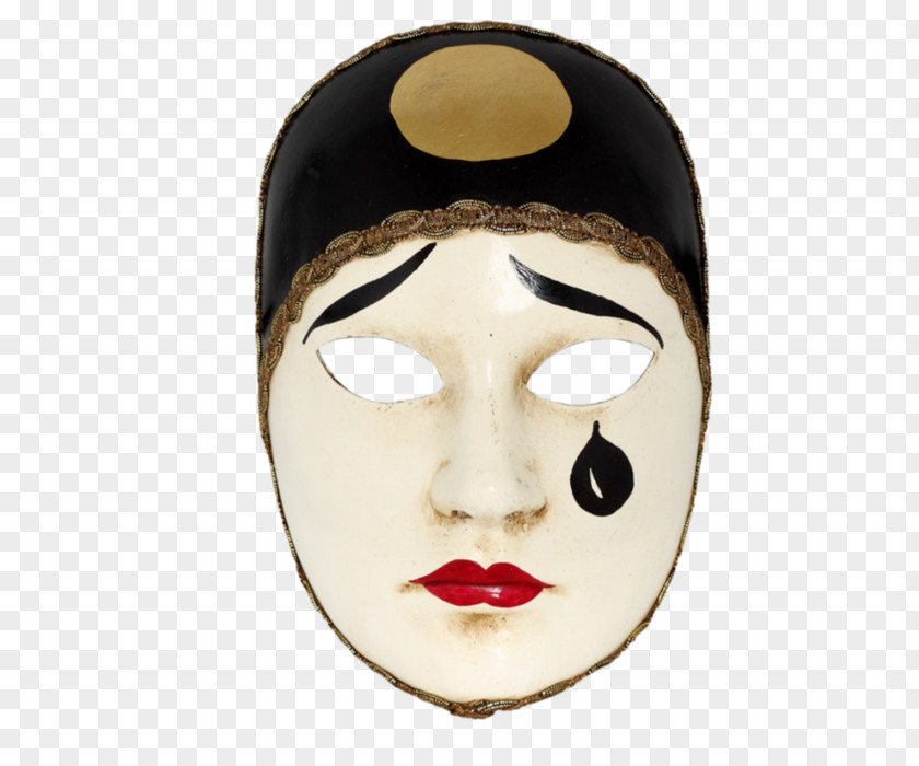 Mask Venetian Masks Pierrot Masquerade Ball Papier-mâché PNG