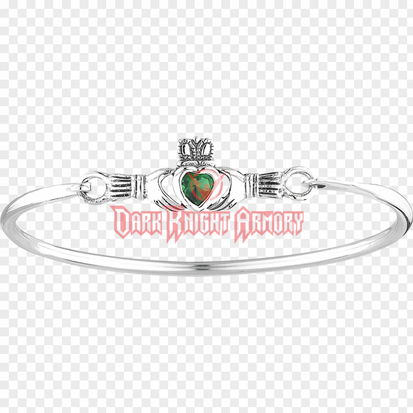 Silver Bracelet Bangle Jewellery Claddagh Ring PNG