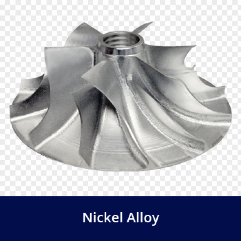 Aluminum Impeller Computer Numerical Control Centrifugal Pump Machining PNG