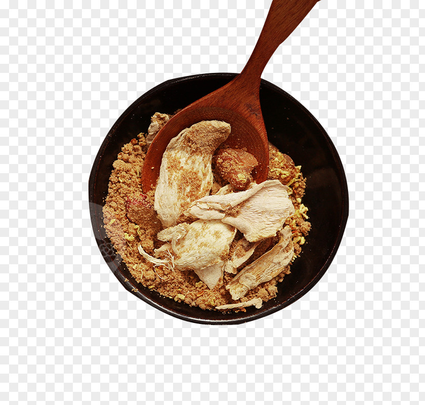 Bowl Of Black Sugar And Ginger Tea Brown PNG