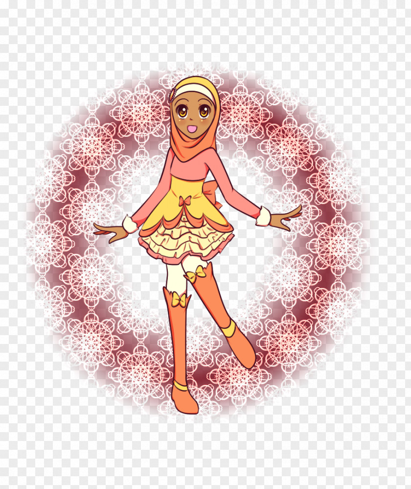 Fairy Cartoon Pink M Desktop Wallpaper PNG