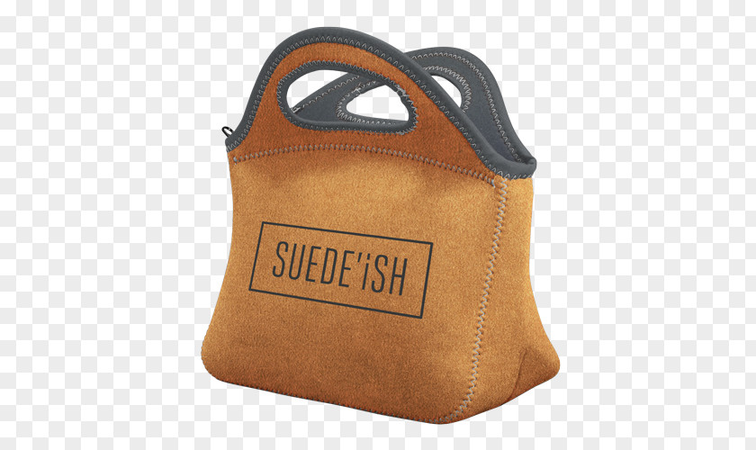 Lunch Bag Handbag Leather Food Suede PNG