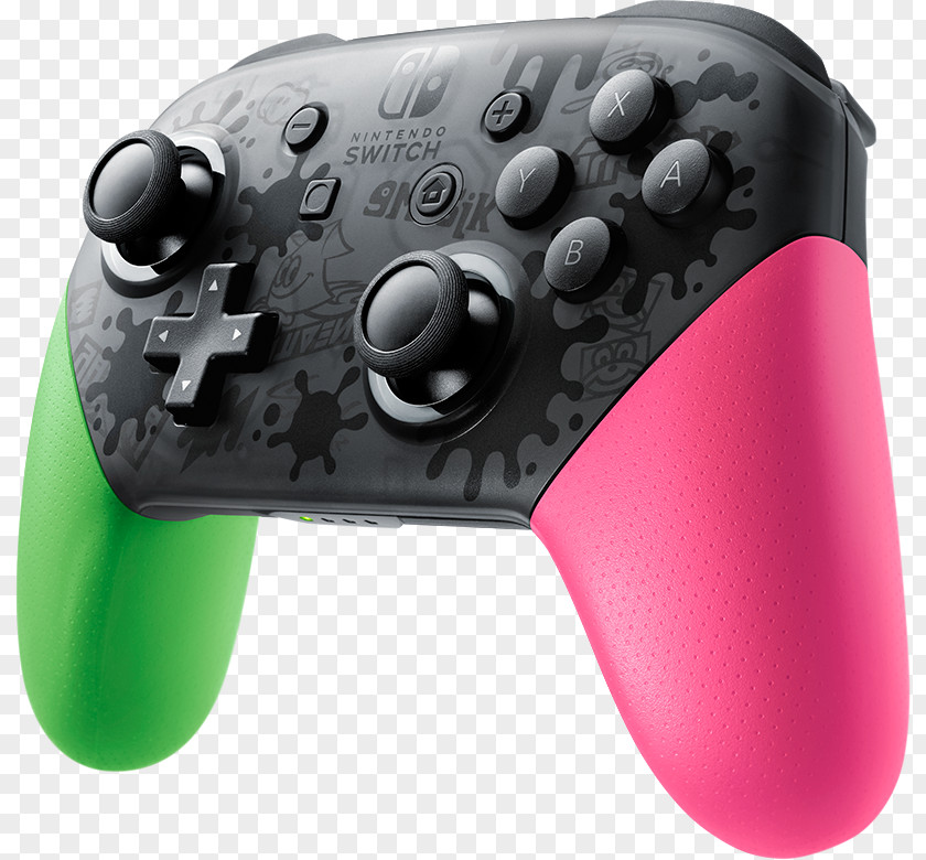 Splatoon 2 Nintendo Switch Pro Controller Game Controllers PNG