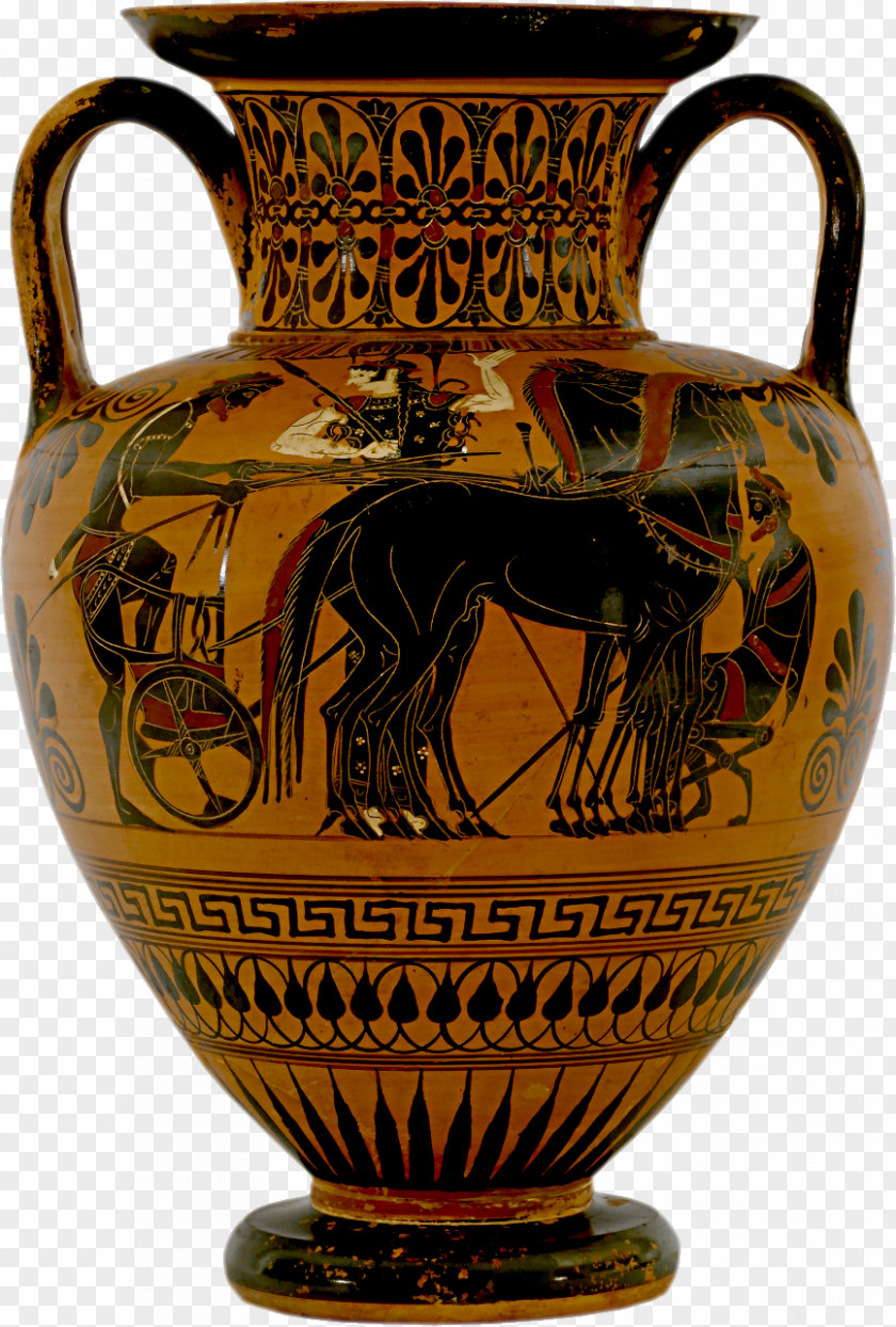 Vase Pottery Of Ancient Greece Amphora Ceramic PNG