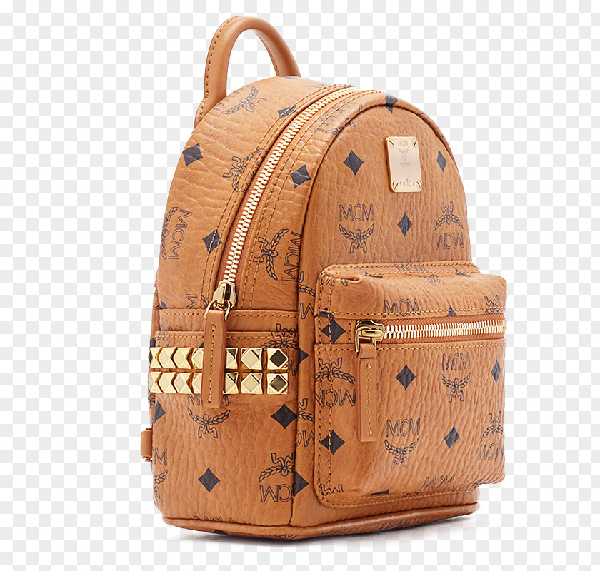 Backpack Leather Bag Handbags MCM Worldwide Handbag PNG
