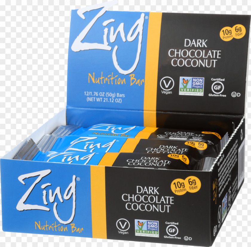 Dark Chocolate Bar Organic Food Protein Energy PNG