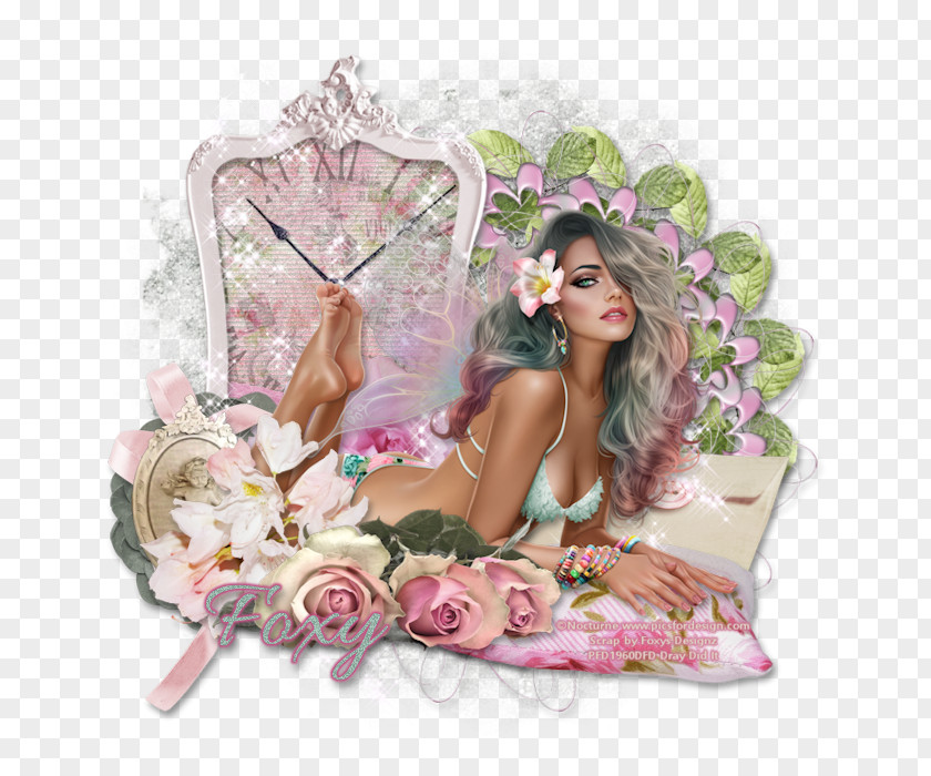 Fairy Picture Frames Pink M PNG