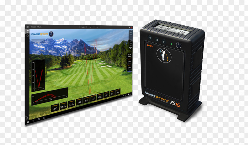 Golf Simulator Computer Monitors Sport Course PNG