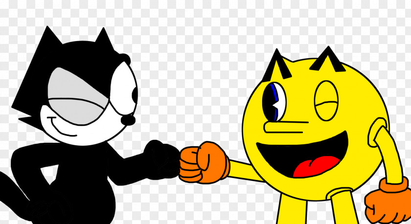 Pac Man Ms. Pac-Man And The Ghostly Adventures Felix Cat Namco PNG