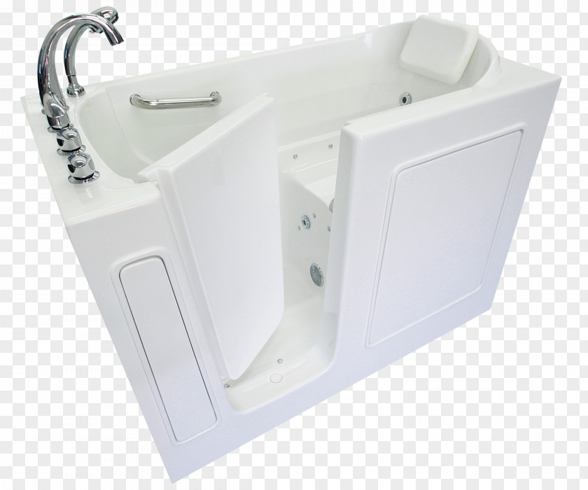 Practical Wooden Tub Hot Accessible Bathtub Bathroom Shower PNG