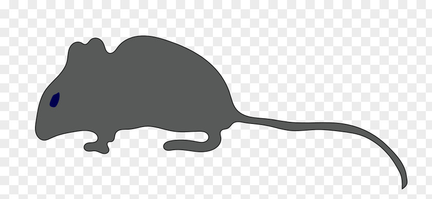 Rat Mouse Silhouette Clip Art PNG