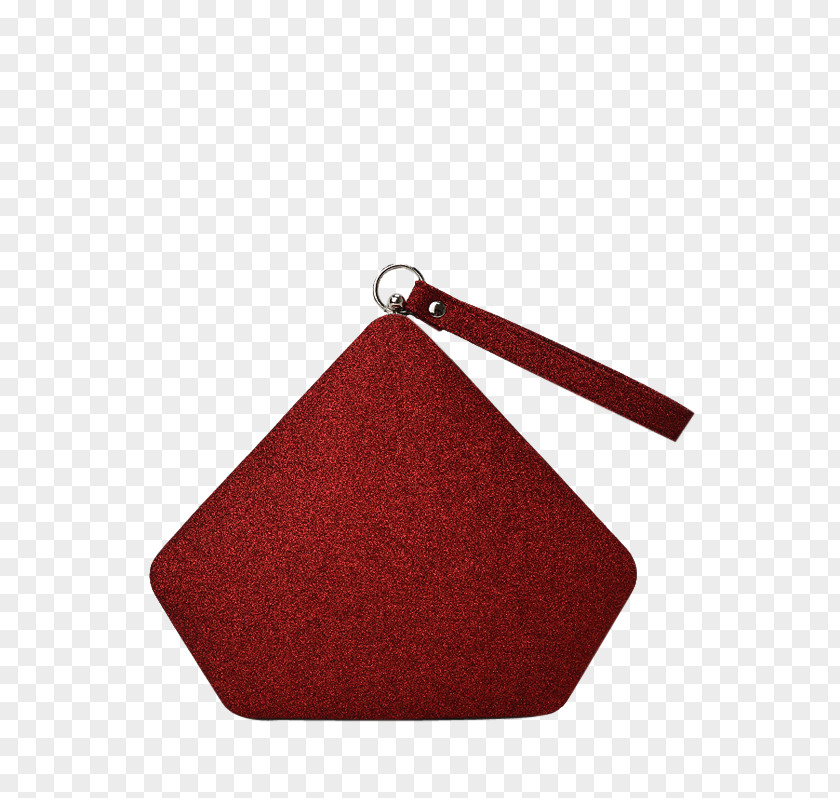 Red Sequin Dress Coin Purse Triangle Product Design PNG