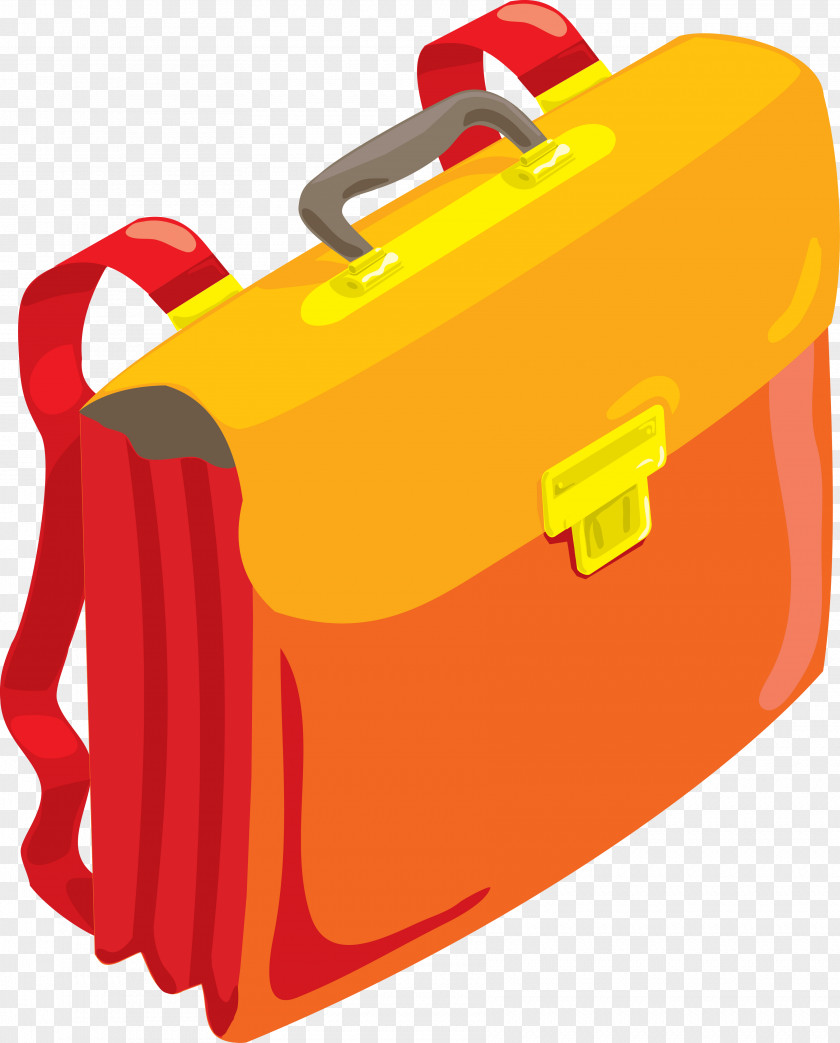 Student School Satchel Briefcase Backpack Clip Art PNG