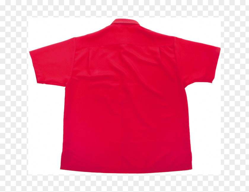 T-shirt Sleeve Polo Shirt Red Cotton PNG