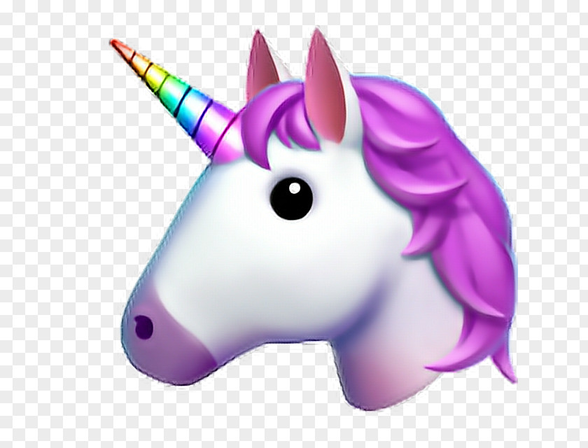 Unicorn Emoji Clip Art Sticker PNG