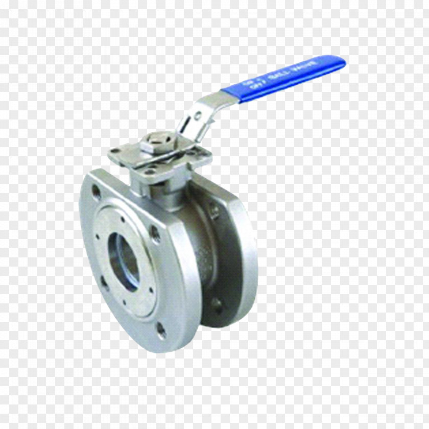 Ball Valve Flange Stainless Steel Tap PNG