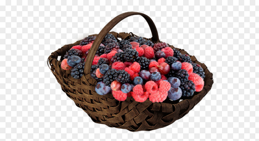 Forest Fruit Handbag Food Gift Baskets Berry Auglis PNG