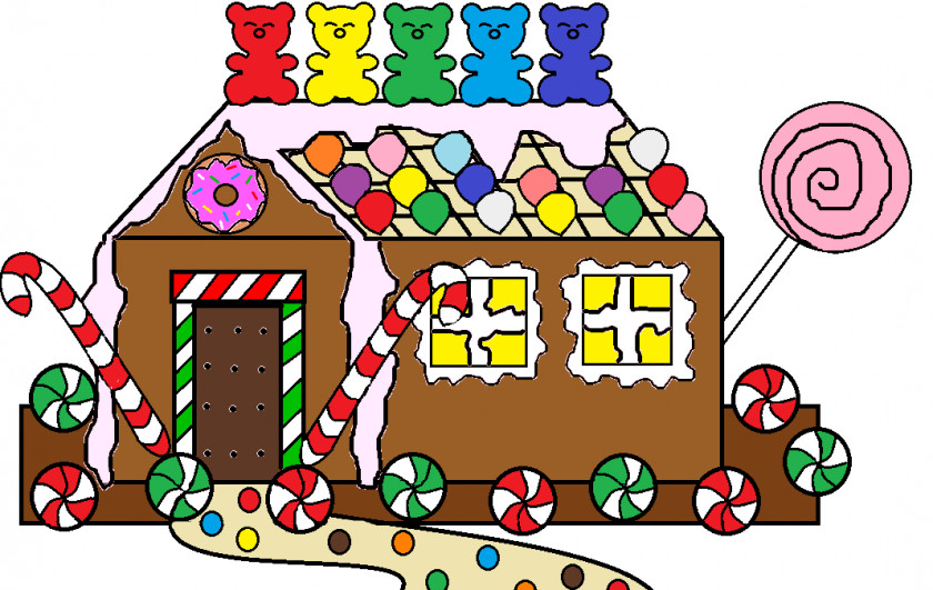 Gingerbread House Cliparts Drawing Clip Art PNG