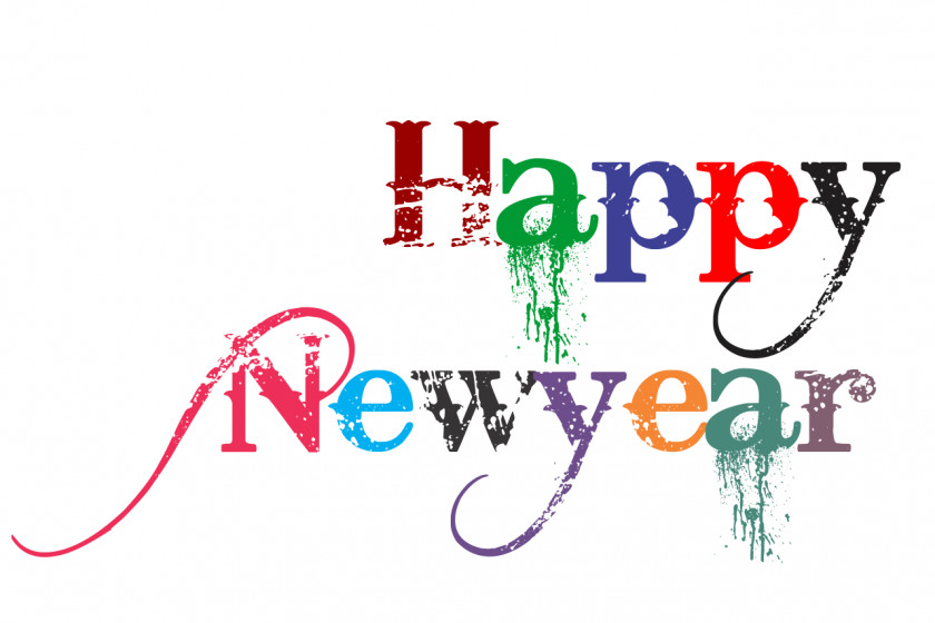Happy New Year Public Holiday Year's Day Clip Art PNG