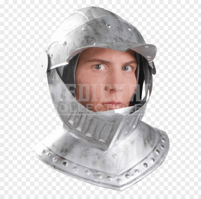 Knight Helmet Middle Ages Great Helm Costume PNG