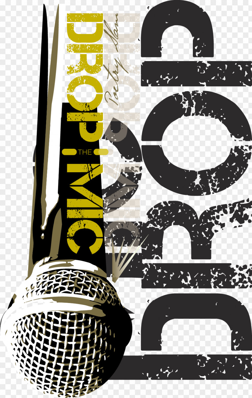 Microphone Poetry Slam Spoken Word Open Mic PNG