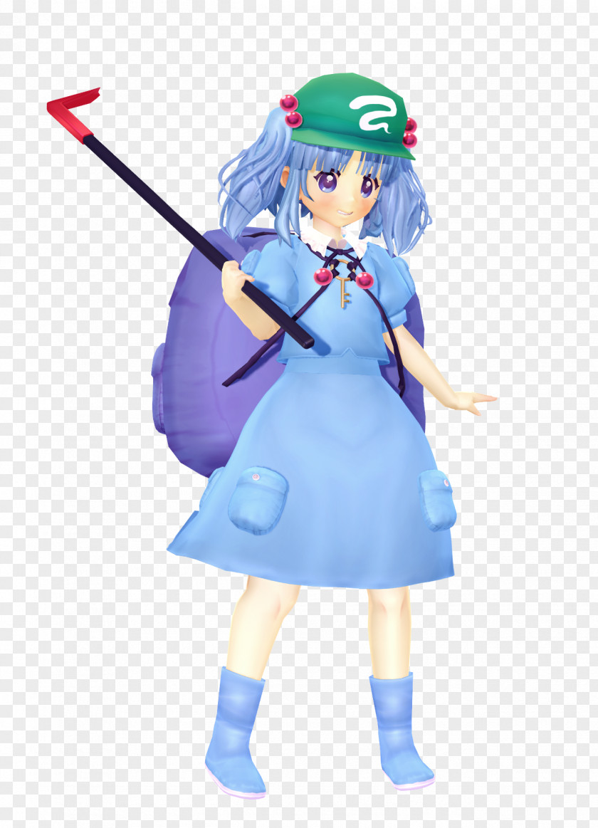 Mmd Face Touhou Project Nitori Kawashiro Cirno Model PNG