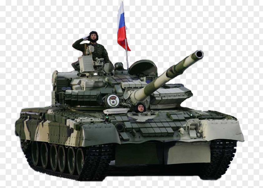 Russia T-80 Main Battle Tank PNG