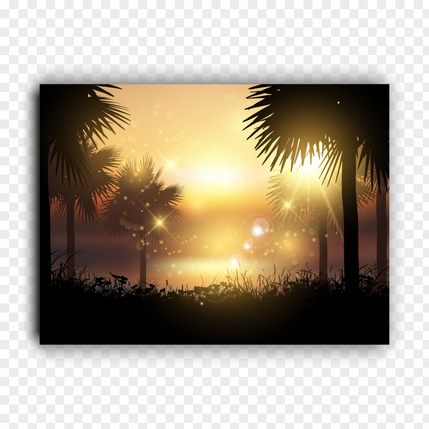 Sunrise At Sea Euclidean Vector Sunset PNG