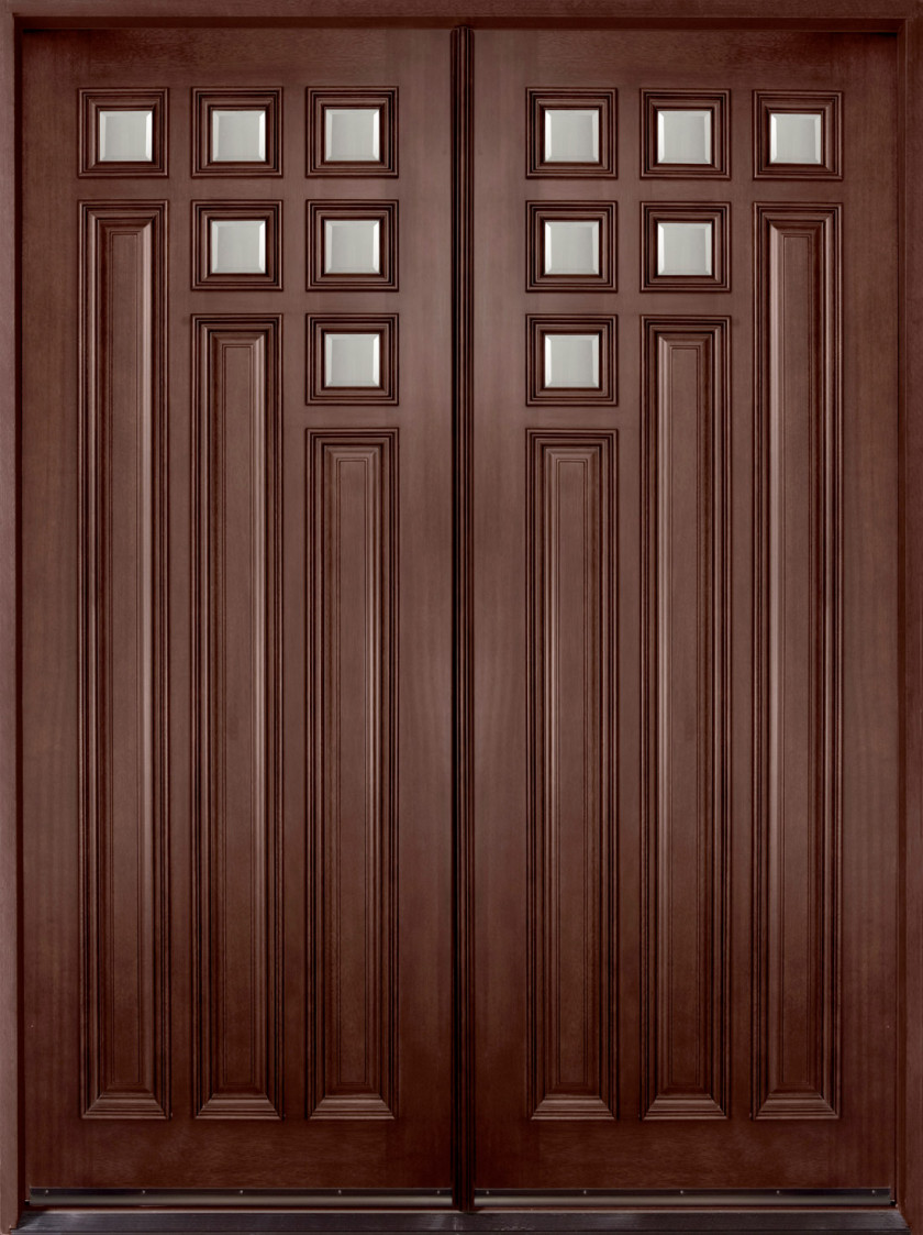 Wood Door Solid Window PNG